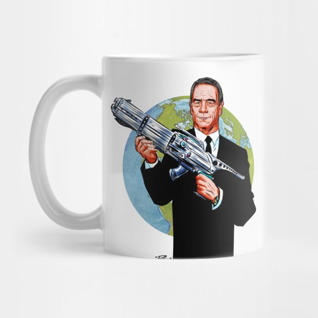 Tommy Lee Jones - An illustration by Paul Cemmick by PLAYDIGITAL2020